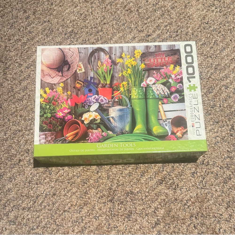 Garden Tools 1000 Piece Puzzle